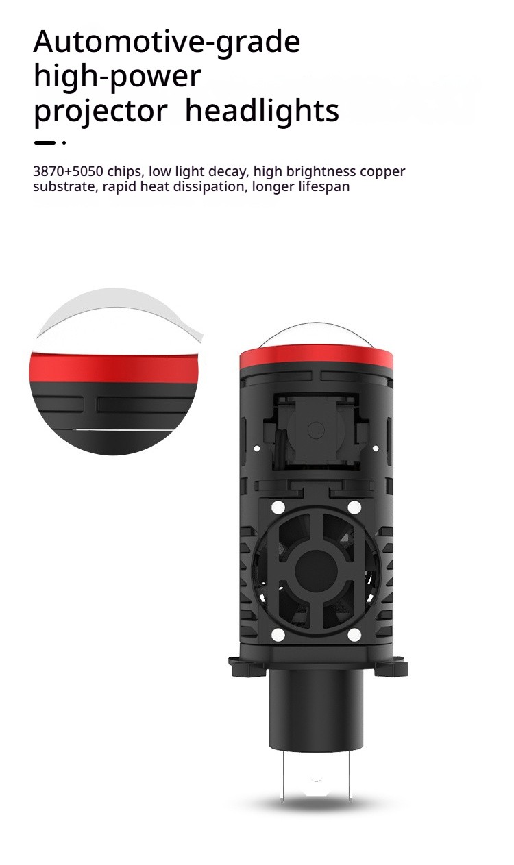 H4 projector led car_TJ h4 _06